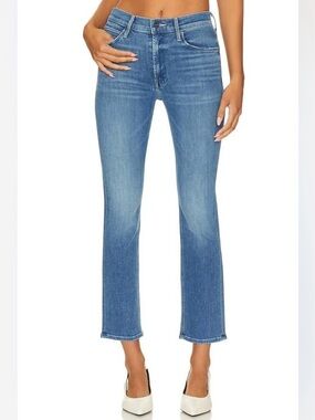 Mother The Mid Rise Dazzler Ankle Jean Wish On A Star Wash size 24
